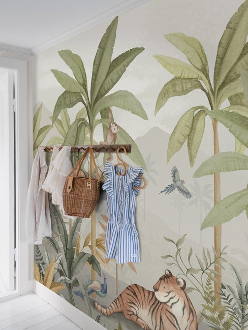 Wild Jungle Mural 6945